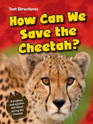 cover image of How Can We Save the Cheetah?
